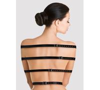Ouch! Full Body Bondage Belts - Black Black