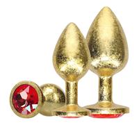 Ouch! - Gold Anal Plug Set