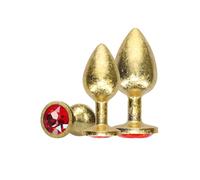 Ouch! Milan Collection - Metal Anal Plug Set - Gold