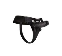 Ouch! Realistic 8" Strap-On - Black