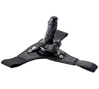 Realistic 6 Inch Dildo With Strap-On Harness Toys for ladies Strap on - Ouch