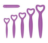 Ouch Silicone Vaginal Dilator Set Purple (5 Piece)