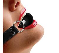 Ouch! Solid Ball Gag Restraining and Bondage Black