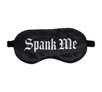 Ouch! - “Spank Me” satin eye mask (black)
