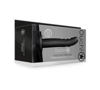Ouch! Strap ons-OU815 Black 8'' / 20 cm