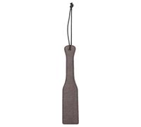 Ouch - Stylish Leather Paddle (Grey)