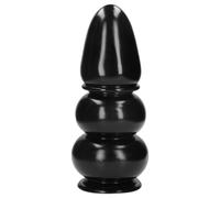 Ouch! Ultra Collosus - extra-large anal plug (black) - 33 cm