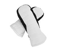 OUCRIY 1 Pair Children Kids Warm Gloves Windproof Thicken for Winter Snow Ski Mittens Gloves (White)