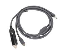 OUCRIY 18AWG Satellite Power Cable, 5.3 Meters USB C Lighter to DC Power Cord 5.5x2.1mm for Mini, IP68 Male Head, PD Chip Design, Plug and Play