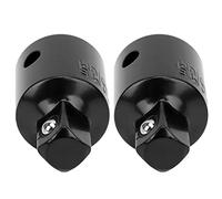 OUCRIY 2Pcs Socket Adapter Ratchet Wrench Converter High Carbon Steel 1/2 to 3/8 Conversion Tool