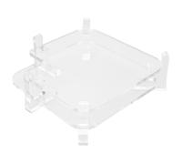 OUCRIY Acrylic Desktop Stand Mount with Cooling Hole for Mini M4 Pro 2024, Sturdy Construction, Ventilation Holes, Easy Access, 5 Pillars, Scratch Protection, Crafted from acrylic