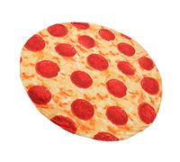 OUCRIY Pizza Blanket for Adults and Soft Flannel Blanket, Comfortable, Vibrant, Funny Food for Home