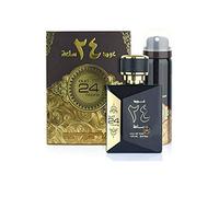 Oud 24 hours 100ml Al Zafaran Black Orchid Perfume EDP + Free Deo