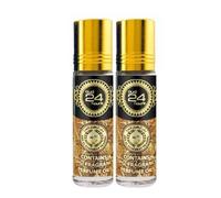 Oud 24 Hours 10ml Roll On Attar Oil Perfume Fragrance | Pack of 2 | Sold by Bargain Hub