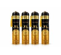 Oud 24 Hours Air Freshener Spray, 300ml, Pack of 4 Cans