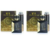 Oud 24 hours Eau de Parfum 100 ml Musk Amber Woody Unisex 2 Pack Best Price