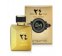 Oud 24 Hours Majestic Gold Edition EDP 100ml Arabian Perfume Spray | Oud, Patchouli, Plum, Agarwood, Black Orchid, Ylang-Ylang by aClickAway