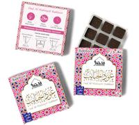 Oud Al Habayeb Bakhoor عود الحبايب بخور by Dukhni | 3 boxes x 9 Piece each | Arabic Bakhoor Incense | Rose Oud Blend | Perfect for Prayer Time | To Relax & Meditate | Handmade Traditional recipe