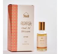 Oud al Ibtisam Attar Oil by Dukhni | Arab perfume oils for men and women | 30ml Pure roll on perfume scents | Arabian oud oil fragrances | Eid, Ramadan Gift, Vegan Islamic Fragrances