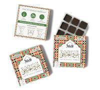 Oud Al Khaleeji Bakhoor عود الخليج بخور by Dukhni | 3 boxes x 9 Piece each | Arabic Bakhoor Incense | Deep Oud Blend | Perfect for Prayer Time | To Relax & Meditate | Handmade Traditional recipe