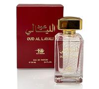Oud aL layali Eau De Parfum 100ml | Aromatic, Woody notes, Fruity & Incense Fragrance with hint of Amber | Long Lasting Great Sillage | Unisex Perfumes For Men and Women | Arabian Fragrances