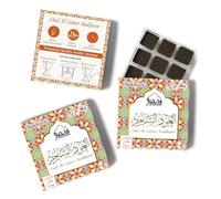 Oud Al Saher Bakhoor by Dukhni | Gift for muslim men & women for Ramadan & Eid | 30 pc arabic oudh bakhour Incense, rich aroma | Fresh citrus Oud Scent | Burn on charcoal, electric or candle burner