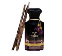 Oud and roses eau de parfum, 60ml | For men and women | Turkish Rose | Oud | Lavender | Sandalwood | Amber | Musk | HIGH OIL CONCENTRATION