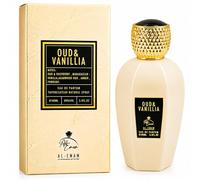 OUD AND VANILLA Eau De Parfum 100ml by AL-EMAM - Luxury Arabic Oud Perfume with Sweet Vanilla Notes & Long Lasting Fragrance
