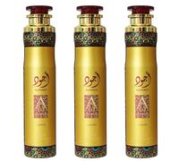 Oud Arabian Air Freshener Room Fresheners Spray Scent Spray (Pack of 3)… (AJWAD)