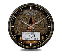 OUD Bukhoor Azan Clock, LED Muslim Prayer Clock, Athan Wall Clock, Read Home/Office/Mosque Digital Azan Clock for Home Decor