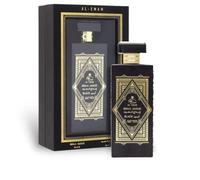 Oud for Men - IBDAA BLACK 100ml Eau De Parfum by AL EMAM | Oriental Oud Perfume for Men | Long Lasting Arabic Fragrance with Lavender, Saffron, Patchouli & Musk