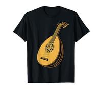 Oud Instrument Art Vintage Music Lovers Tee T-Shirt