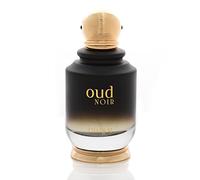 Oud Noir 100ml Eau de Parfum Spray by Khadlaj Perfumes - Luxurious Unisex Fragrance with Notes of Saffron Raspberry Rose Oud & Patchouli