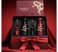 Oud Perfume Rouge & Noir Limited Edition Gift Set - 2 x 100ml + 2 x 10ml Travel Sprays - Luxury Long Lasting Eau de Parfum Set for Men & Women Oud Osma Notes