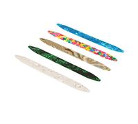 Oud Pick Set - 5 Piece Professional Plectrums, Printed Patterns, Excellent Plastic & ABS Material, Standard Size, Lightweight