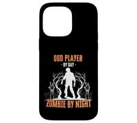 Oud Player by Day Zombie by Night Funny Halloween Musician Case for iPhone 14 Pro Max