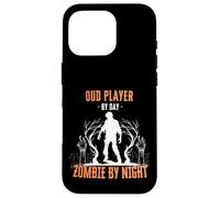 Oud Player by Day Zombie by Night Funny Halloween Musician Case for iPhone 16 Pro
