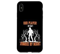 Oud Player by Day Zombie by Night Funny Halloween Musician Case for iPhone XS Max