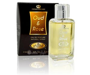 OUD & ROSE 50ML EDP perfume Al Rehab Crown Perfumes Attar Itr Perfume