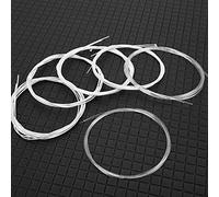 Oud String Set, 6pcs Nylon Silver Plated Copper Alloy Replacement String 1G 2D 3A 4E 5B 6F