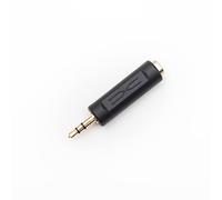 OUDA MIDI Audio Converter, 3.5mm TRS A/B Crossover, Gold Flash Female to Male, 1 Count