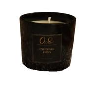 OudByPre Crystal Oud Candle | Highly Scented Relaxing Candle | House Warming Gifts- Meditation Candles | Scented Candles Crystals Inside | Long Lasting Candles Fragrance
