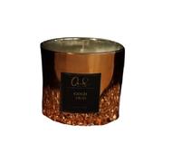 OUDBYPRE Gold Oud Candles | Home Decorative Fragrance | Long Burning Time Scented Candles, Sandalwood & Patchouli | Relaxation Large Candle | Aesthetic Candle for Aromatherapy | Ideal for Gifting