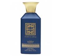 Oudh Azraq Eau de Parfum 100ml by Mashaer - Long Lasting Oriental Woody Perfume for Men & Women with Oud, Tobacco, Ambergris & Lavender, Luxury Eau de Parfum Spray 100ml