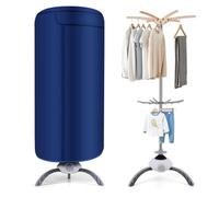 OuDiLee Electric Clothes Dryer, 900W Portable Drying Pod｜2-Tier Heated Airer with Hot Air Circulation｜Holds 12kg for Quick-Dry Laundry & Delicate Clothing