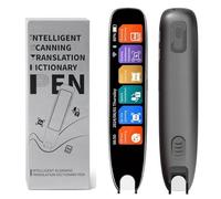 OuDiLee Scan Reader Pen, 142 Languages Reading Pen for Dyslexia, 3.7inch Smart Translation Pen for Elderly, Kids, Students (Supports Voice, Scan, Speech to Text)