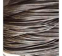 OUdini 500G Synthetic Rattan Weaving Material, 4.5Mm Wide Hollow Round Plastic Pe Rattan for Knitted Repair Chair Table, Handmade Storageniture Crafts/Brown