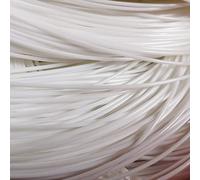 OUdini Plastic Rattan Wicker Rattanniture Fixing Kit,2.4Mm Round Rattan,Can Repair Rattan Chair Tables Swings Rattans Woven Flower Baskets/White/2.4Mm