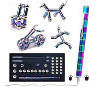 Oudizz Fidget Pen, Decompression Magnetic Pen, Cool Fidget Toys for Stress and Anxiety Relief, Sensory Toys Best Gifts Man Woman, Ideal Novelty Gifts for Teen and Adults