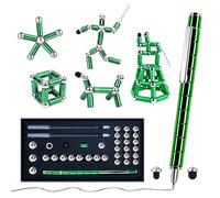 Oudizz Fidget Pen, Decompression Magnetic Pen, Cool Fidget Toys for Stress and Anxiety Relief, Sensory Toys Best Gifts Man Woman, Ideal Novelty Gifts for Teen and Adults